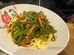 青椒肉丝拌面-锅儿挑面馆