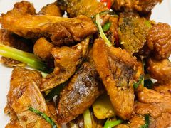 葱姜煎鱼头-新雅粤菜馆(南京东路店)