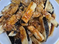 风味茄子拌蛤蜊-华春餐馆(鱼山路店)