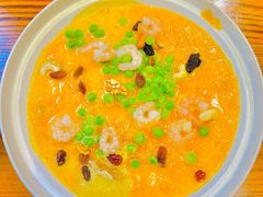 咸蛋黄虾仁蒸蛋-尚岛私房菜(西方巷店)