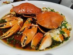 葱油蒸膏蟹-望乡楼上海菜(日月光店)