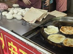 -安工大饼庞家肉饼
