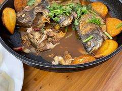 鱼锅饼子-匠心二十五年·百姓海鲜烧烤家常菜(威至海港湾店)