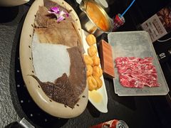 -海上明月海鲜火锅 鲜切牛肉