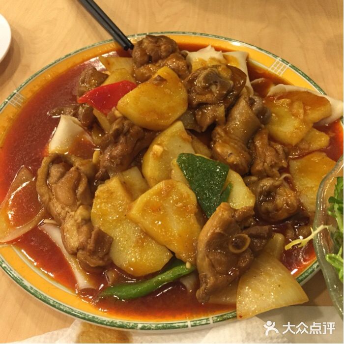 西部馬華牛肉麵(南站店)大盤雞圖片