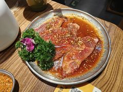 -明洞阿姨·韩式酱蟹烤肉·创意料理(三元桥店)