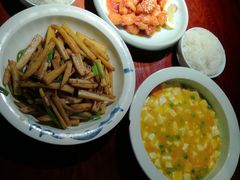 蟹黄豆腐-田婆婆的菜(海口友谊阳光城店)