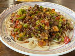 -歹歹的加个面过油肉拌面