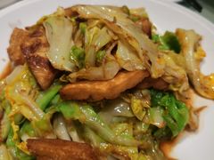 馕炒莲花白-撒拉花儿·新疆菜·清真(太阳宫店)