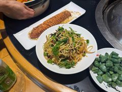 毛葱炒笨鸡蛋-人民公社大食堂(顺义总店)