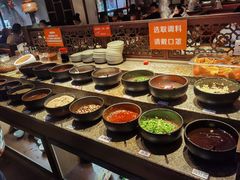 自助调料区-佬土鹅肠火锅(解放路店)