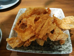 炸油豆皮-百年老妈火锅(中原万达店)