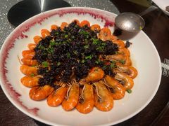 梅干菜蒸草虾-杭州西子湖四季酒店·金沙厅