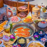 🔥头顶一朵棉花糖的肥牛😋解封后第一顿堂食烤肉是啥滋味～