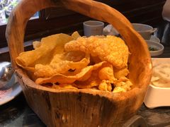 炸腐皮-热火朝天鲜切牛肉火锅(南强街巷店)