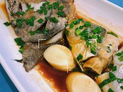 鸦片鱼黄鱼拼盘-阿毛饭店(和义路店)