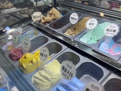 Gelato榴莲味冰淇淋-3T GELATO意大利手工冰淇淋(万象汇店)