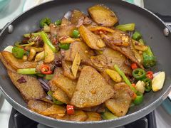 干锅土豆片-老边饺子馆·东北菜(黄村店)