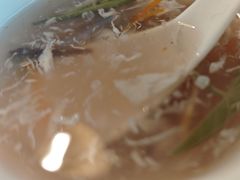 莼菜银鱼羹-吴越荣记苏州菜·松鼠桂鱼100%活鱼现做(斜塘老街店)