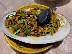 河蚌炒螺丝肉-老师傅餐馆(长沙店)