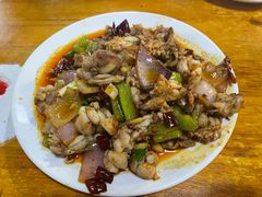 爆炒牛蛙-温州一家人美食(西木头市店)