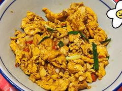 香醋炒土鸡蛋-荆九爷爆炒桥头三嫩(夫子庙店)
