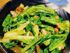 豆豉鲮鱼油麦菜-潮十三潮汕砂锅粥(高新四路大都荟店)