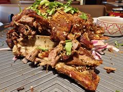烤羊腿-羊门客在·烤盐池滩羊·川菜