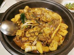 -蜀八婆鲍鱼鸡煲虾(宝安坪洲店)