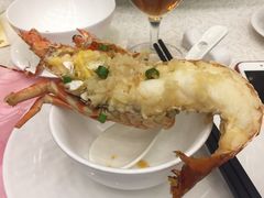 金银蒜开边蒸青龙仔-太子园林酒家