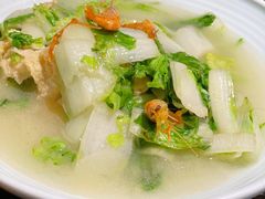 腐皮杭白菜-老头儿油爆虾·知味杭州(爱琴海购物中心)