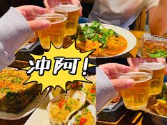 -路边摊小炉子烧烤