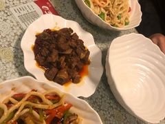 油爆虾仁清拌面-文三里屯面馆(三里屯店)