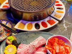 山蒜泡菜猪五花-十三姨正合丰烤肉(营迹路店)