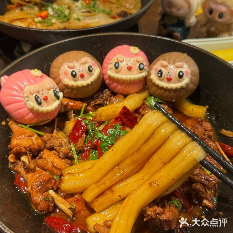 上海也有了！！Labubu馒头铁锅炖…