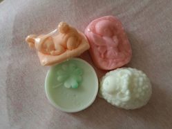 活泼可爱的小张制作的母乳皂。非常可爱，超级喜欢。-养月堂中医养生月子会所(中心妇产店)