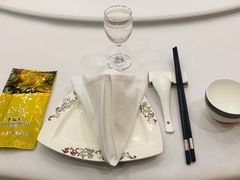 餐具摆设-老船夫婚宴婚庆会馆(延吉路店)