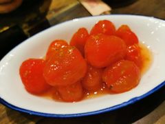 凉拌西红柿-盟重烧烤(东瓜山创始店)