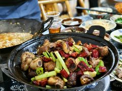干锅仔排-张关合渣(航空大道店)