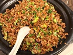 青菜腊肉烘泰米-芙蓉凰花园酒楼