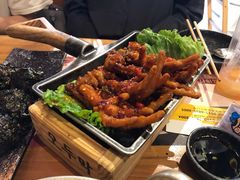 火辣鸡爪-冰川延边料理·炭烤串(原小木屋店)