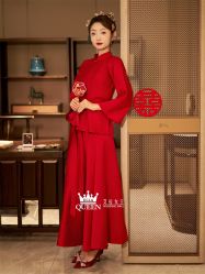 点击看大图 -艾拉·女王婚纱礼服馆