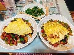 小公鸡茄子厚蛋拼-文三里屯面馆(三里屯店)