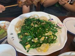 韭菜鸡蛋拌面-伊隆斋(什刹海店)