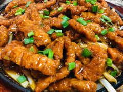 铁板黑椒牛柳-昱德来·天津菜(河西店)