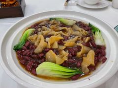 鲍汁腰豆烩花胶-国贸旋转餐厅(国贸广场店)