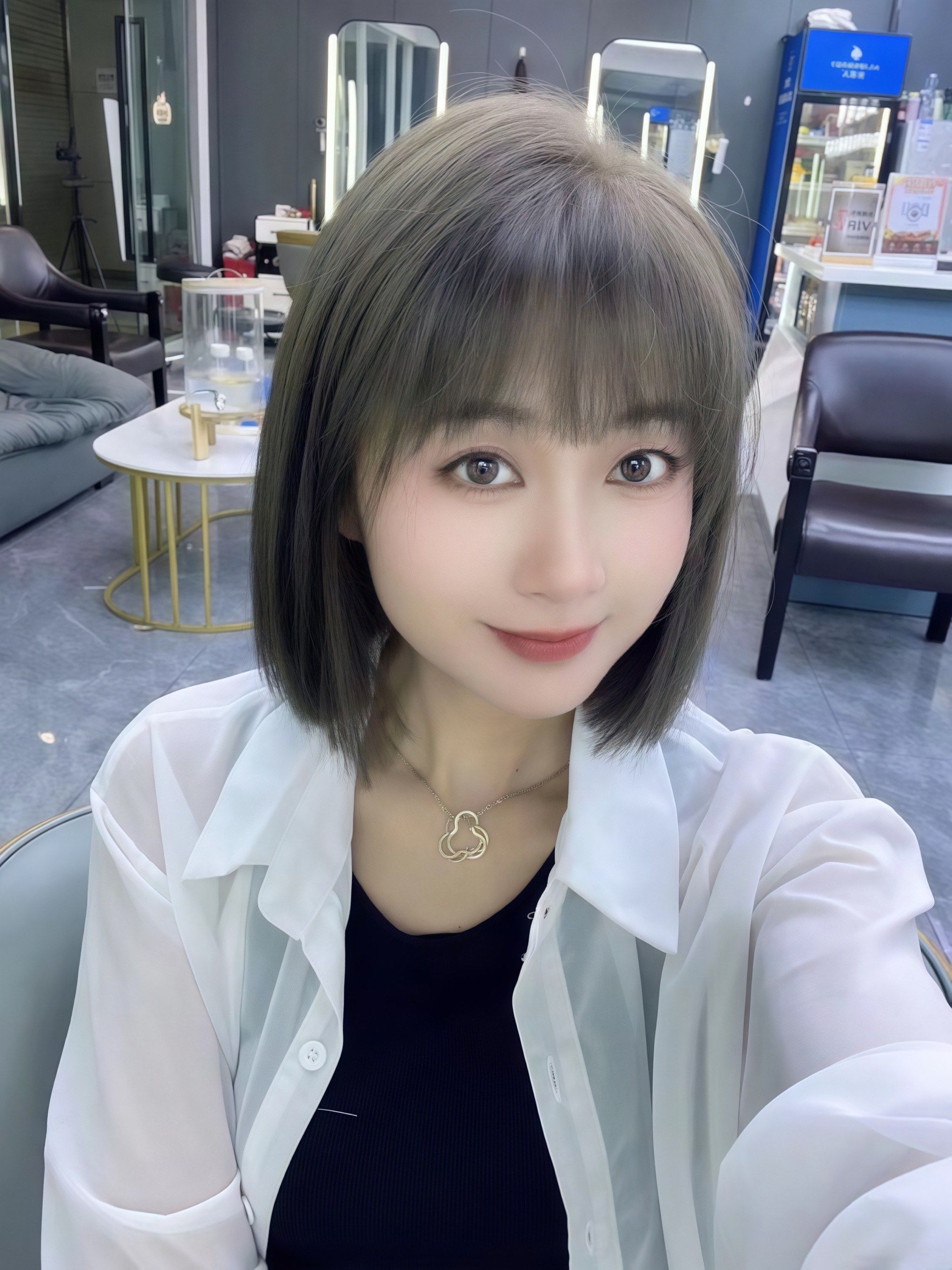 长发改短发