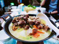 锅仔腊排骨-尽善百年古院餐厅(王家老宅店)