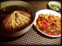 酱爆牛蛙面-十面春风·江南面馆(崇宁路店)