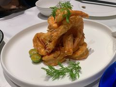 蜜汁酥皮虾-四季民福烤鸭店(王府井灯市口店)